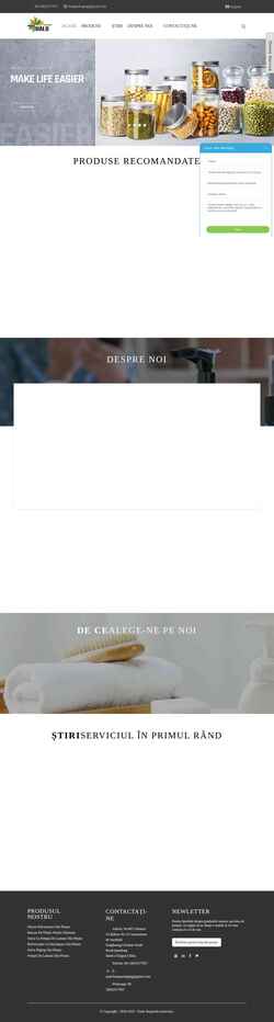 Screenshot ro.halupackaging.com