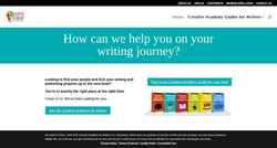 Screenshot creativeacademyforwriters.com