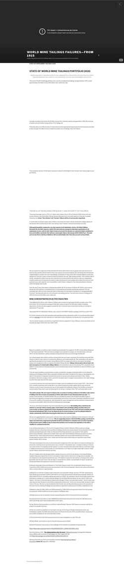 Zrzut ekranu worldminetailingsfailures.org
