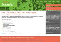 Screenshot helpwithjoomla.com
