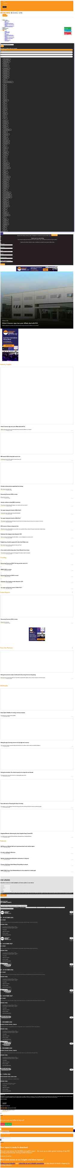 Képernyőkép miningbeacon.com