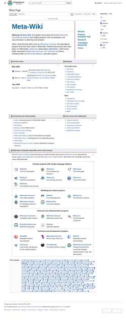 Képernyőkép meta.wikimedia.org