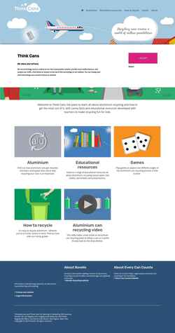Screenshot thinkcans.net