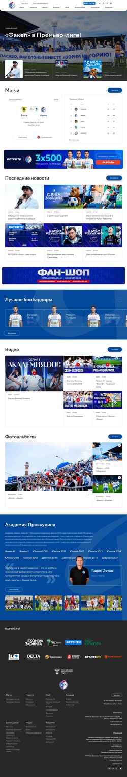 Screenshot fakelfc.ru