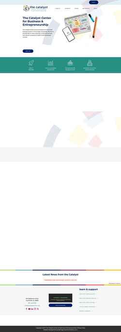 Screenshot catalystcenter.org