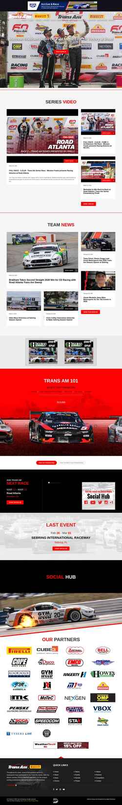Captura de pantalla www.gotransam.com