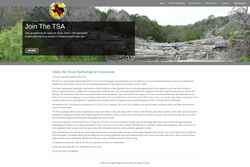 Screenshot cavetexas.org