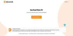 Екранна снимка lechartier.fr