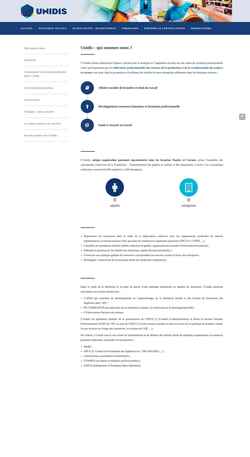 Screenshot unidis.fr