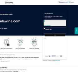 Screenshot www.alawine.com
