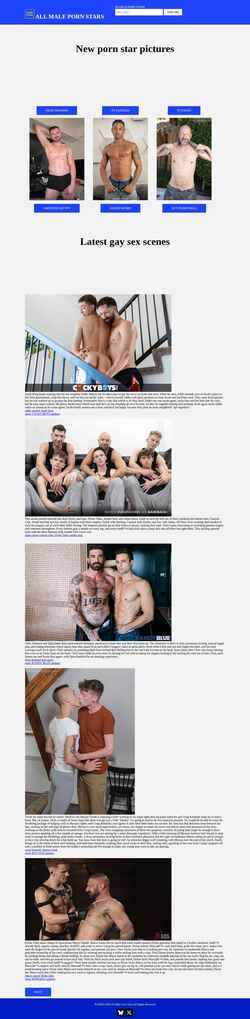 Captura de pantalla allmalepornstars.com