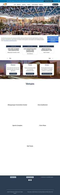 Screenshot albuquerquecc.com