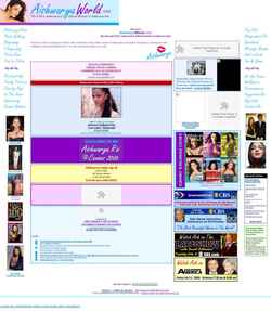 Screenshot aishwaryaworld.com