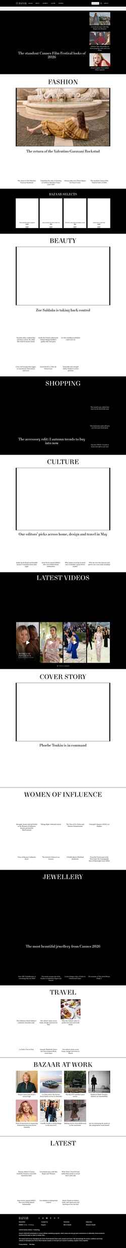 Captura de pantalla harpersbazaar.com.au