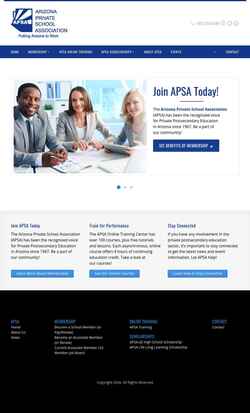Screenshot arizonapsa.org