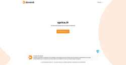 Ekran görüntüsü sprice.fr