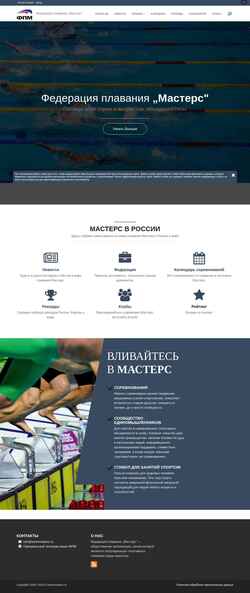 スクリーンショット swimmasters.ru