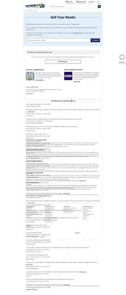 Снимак екрана www.textbookrush.com