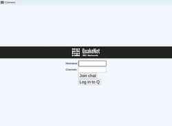 Captură de ecran webchat.quakenet.org
