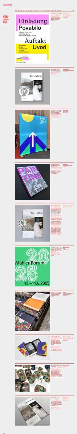 Screenshot www.sensomatic.com