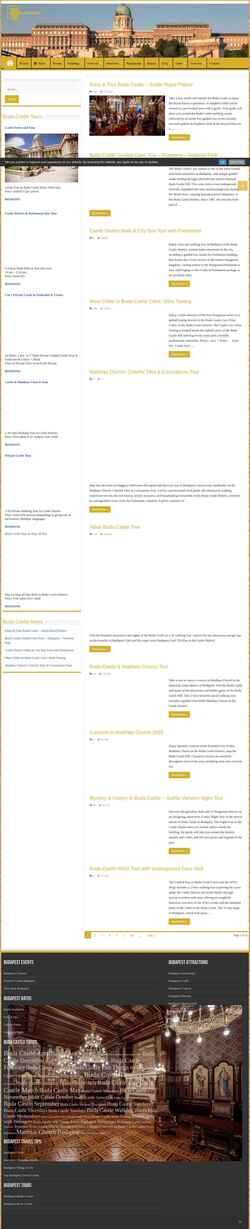 Screenshot budacastlebudapest.com