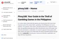Screenshot pinoy168.info