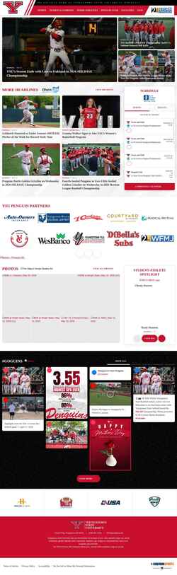 Captura de pantalla ysusports.com