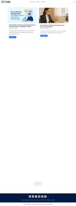 Captura de pantalla emailetiquetteguru.com