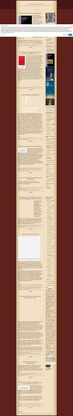 Screenshot heterodoxology.com
