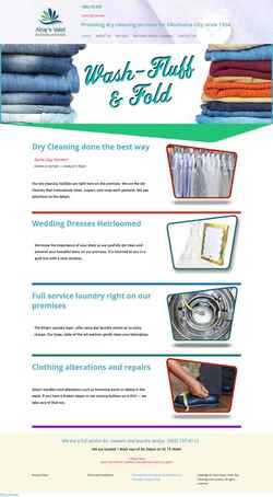 Screenshot mwcdrycleaners.com