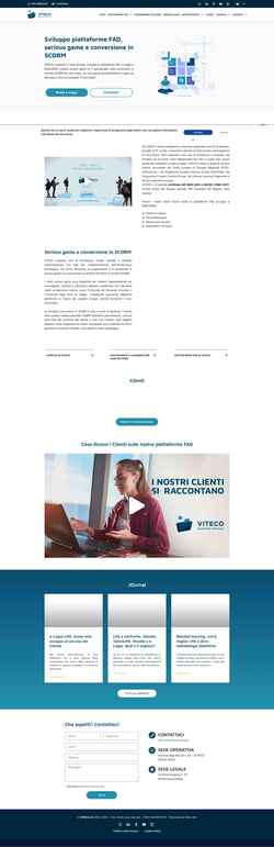 Captura de pantalla www.vitecoelearning.eu