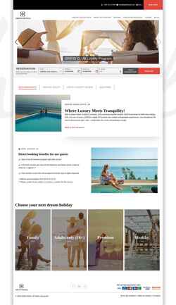 Screenshot grifidhotels.com