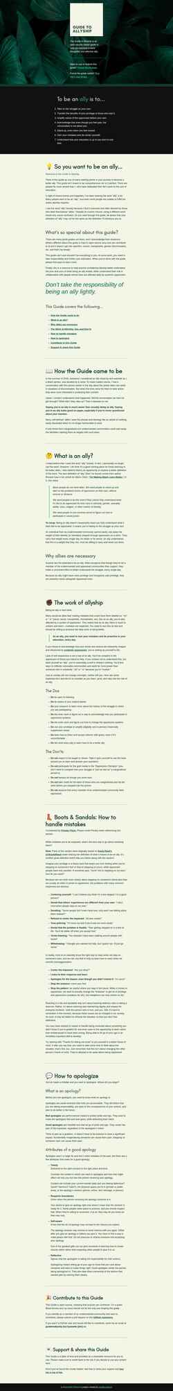 Screenshot guidetoallyship.com