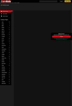Captura de pantalla camgirls.com