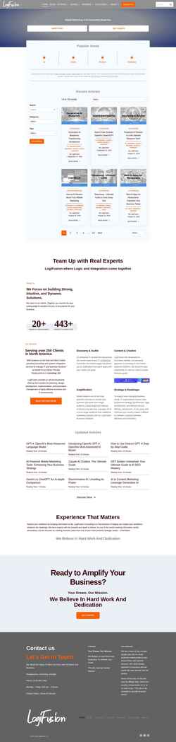 Screenshot logifusion.com