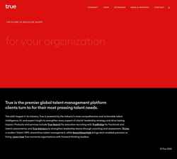 Screenshot trueplatform.com