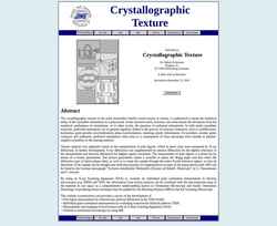 Screenshot www.crystaltexture.com