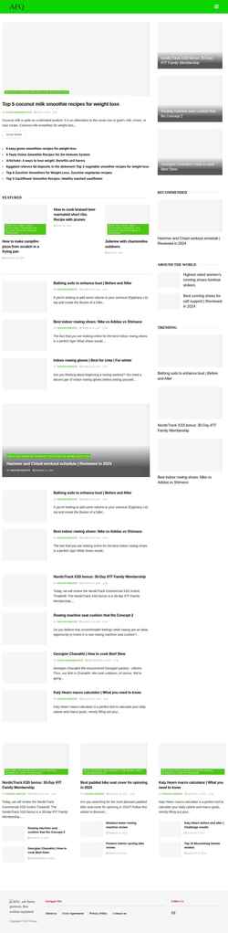 Screenshot askyourfitnessquestion.com