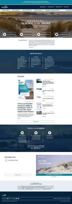 Screenshot seagrant.sunysb.edu