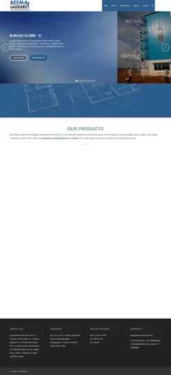 Screenshot beemainfratech.com