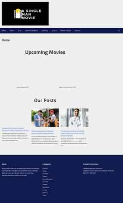 Skärmdump asingleman-movie.com