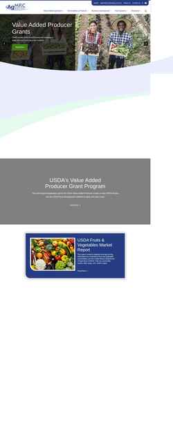 Screenshot www.agmrc.org