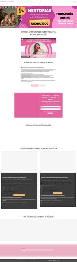 Screenshot posesnewborn.com