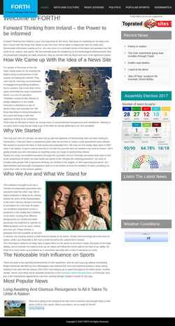 Screenshot forth.ie