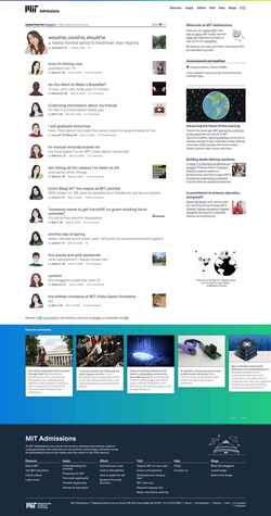 スクリーンショット mitadmissions.org