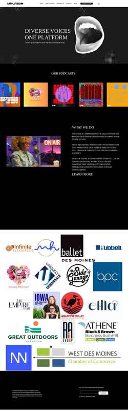 Screenshot www.amplifieddsm.com