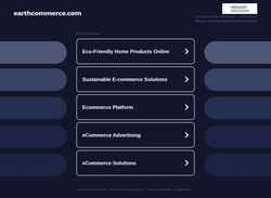 Screenshot earthcommerce.com