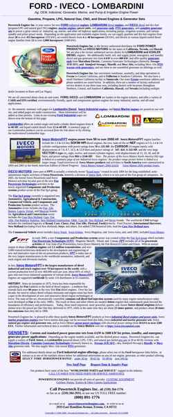 Captură de ecran powertechengines.com
