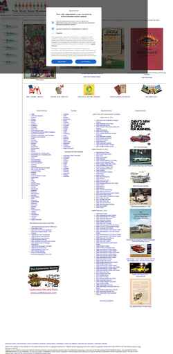 Screenshot oldcarbrochures.com