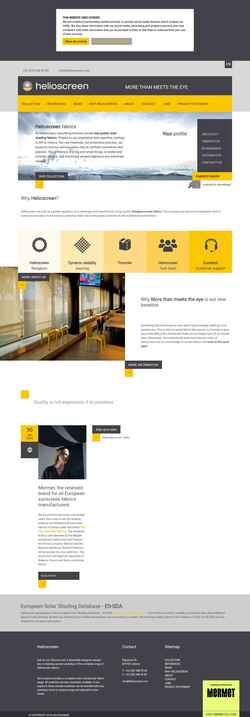 Screenshot www.helioscreen.com